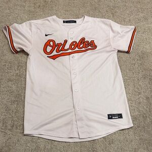 Ripken Nike men’s Orioles Jersey - Cream and Orange